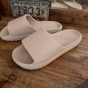 ADIDAS Adilette Lumia Slide Sandal Clay Brown W8/M7 NEW